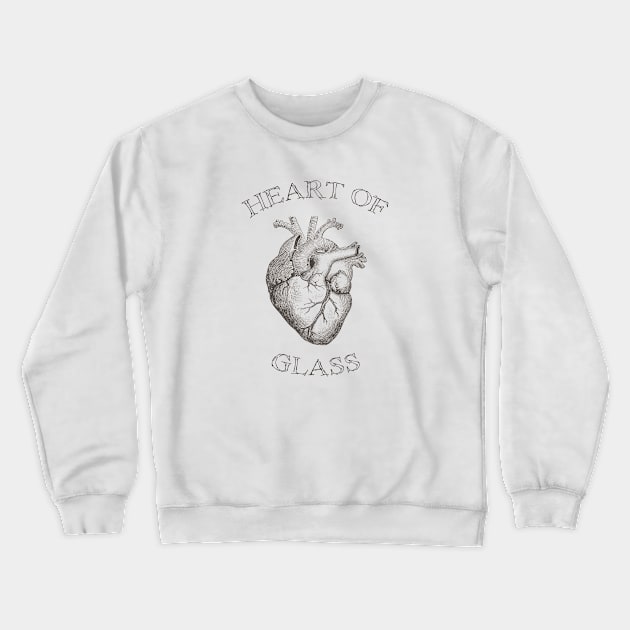 Heart of Glass II Crewneck Sweatshirt by ariel161